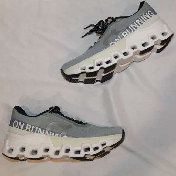 NIB ON WOMEN'S CLOUDMOUNTER 2 MINERAL/ALOE‎ ATHLETIC SNEAKER SHOES 7 - Picture 4 of 7